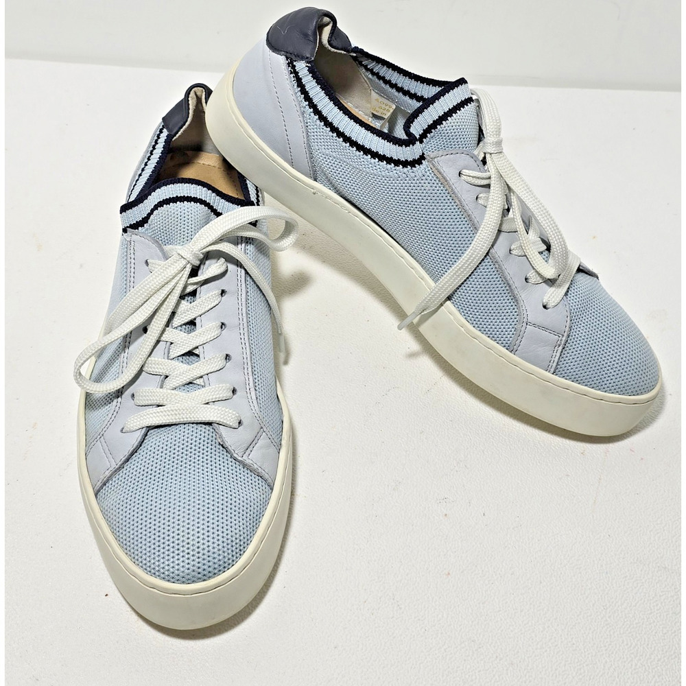 Boden Womens Hazel Trainers Sneakers Lace Up Blue & Navy Shoes Sz 41